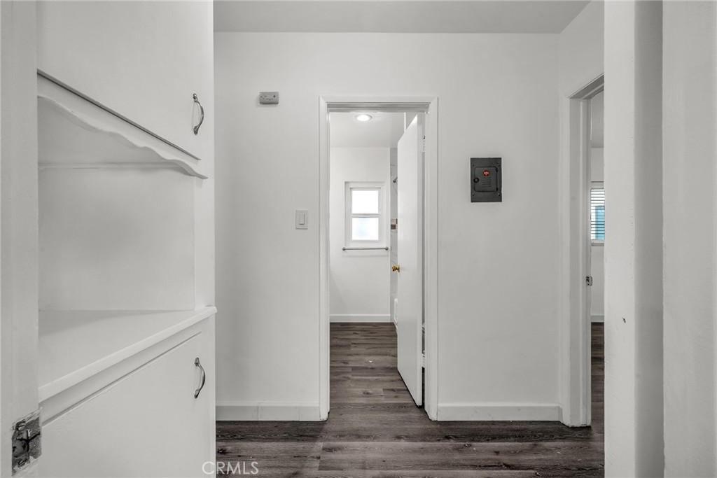 3706 Redondo Beach Boulevard, Unit B Torrance, CA 90504 - Photo 10 of 18 a view of a hallway with wooden floor