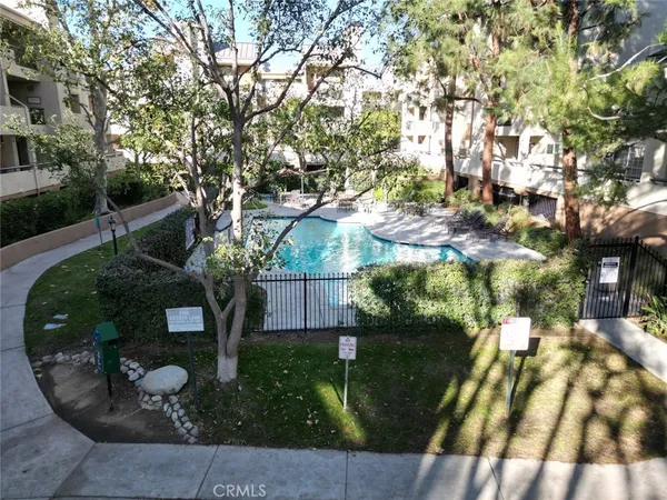 a view of a garden