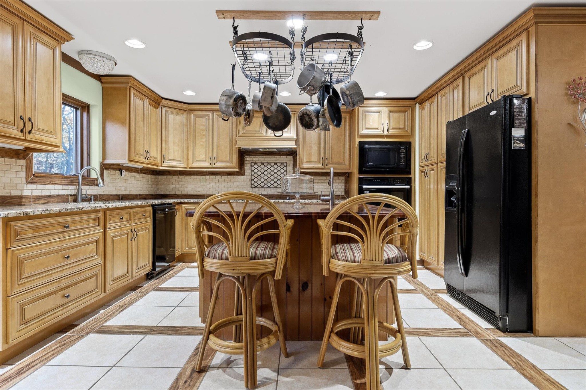 504 Wolf Run Rising Fawn, GA 30738 - Photo 34 of 100 a kitchen with stainless steel appliances kitchen island granite countertop a refrigerator and cabinets