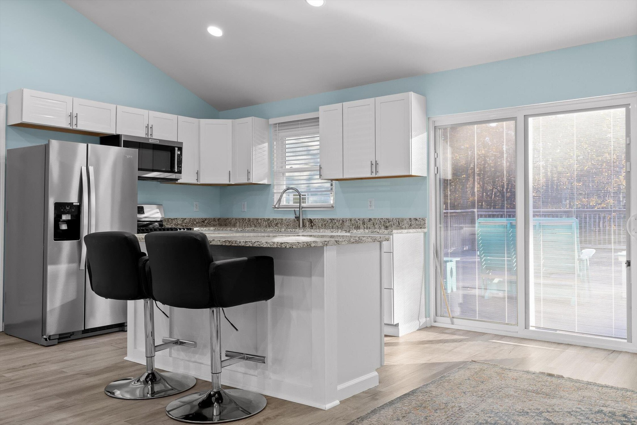 504 Wolf Run Rising Fawn, GA 30738 - Photo 72 of 100 a kitchen with a refrigerator a stove a sink and a cabinets