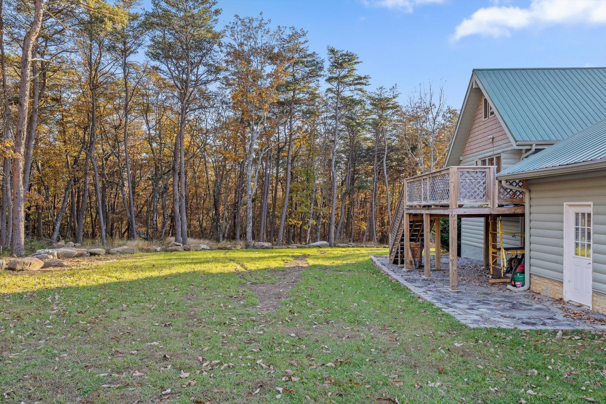 504 Wolf Run Rising Fawn, GA 30738 - Photo 85 of 100 a view of a swimming pool with an outdoor space and seating area
