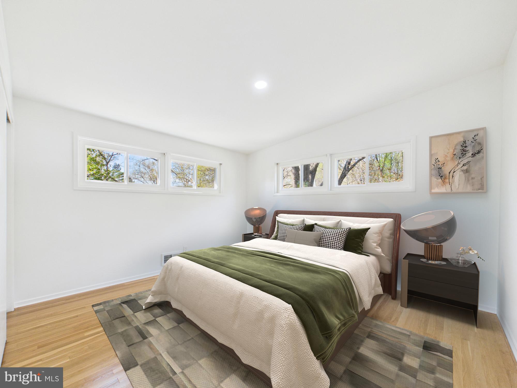 622 McIntyre Road Rockville, MD 20851 - Photo 17 of 38 Virtually Staged Master Bedroom