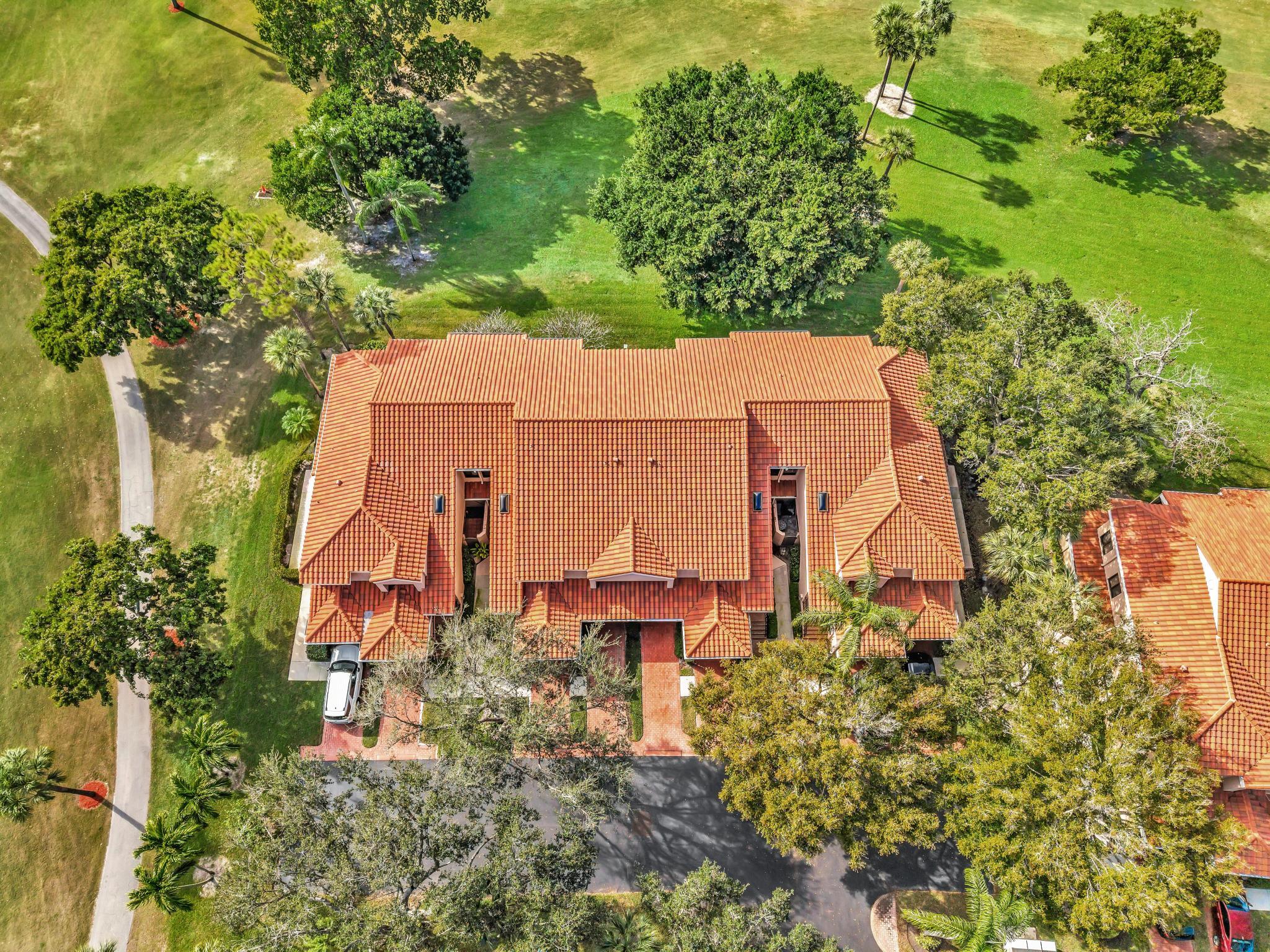 17372 Boca Club Boulevard, Unit 405 Boca Raton, FL 33487 - Photo 57 of 74 an aerial view of a house