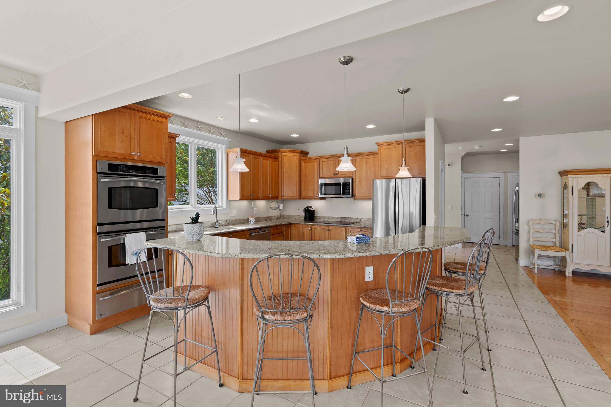 3733 Thomas Point Road Annapolis, MD 21403 - Photo 15 of 46 Gourmet Kitchen with island