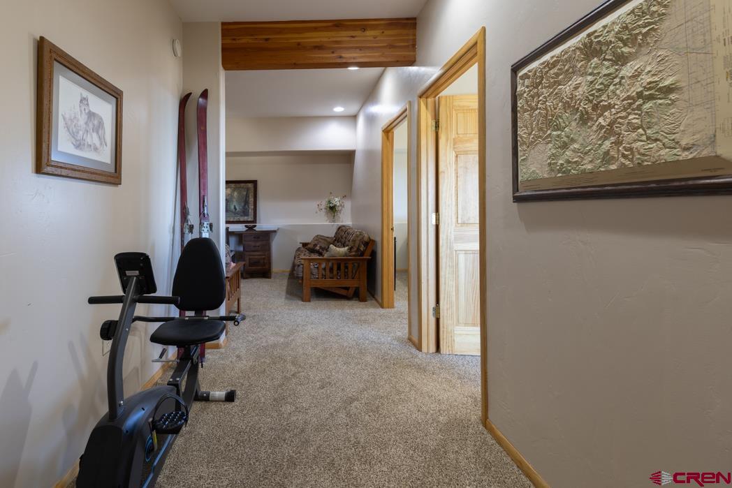 1737 Roberts Ridge Drive Hesperus, CO 81326 - Photo 19 of 34 a view of a workspace with furniture and a window