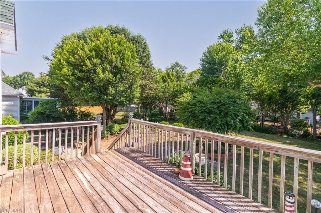 1735 Springfield Farm Court Clemmons, NC 27012 - Photo 23 of 30 Spacious Back Deck
