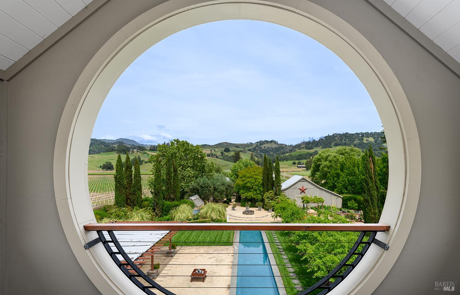 6003-6017 Red Winery Road Geyserville, CA 95441 - Photo 43 of 97 a view of a balcony with an outdoor space