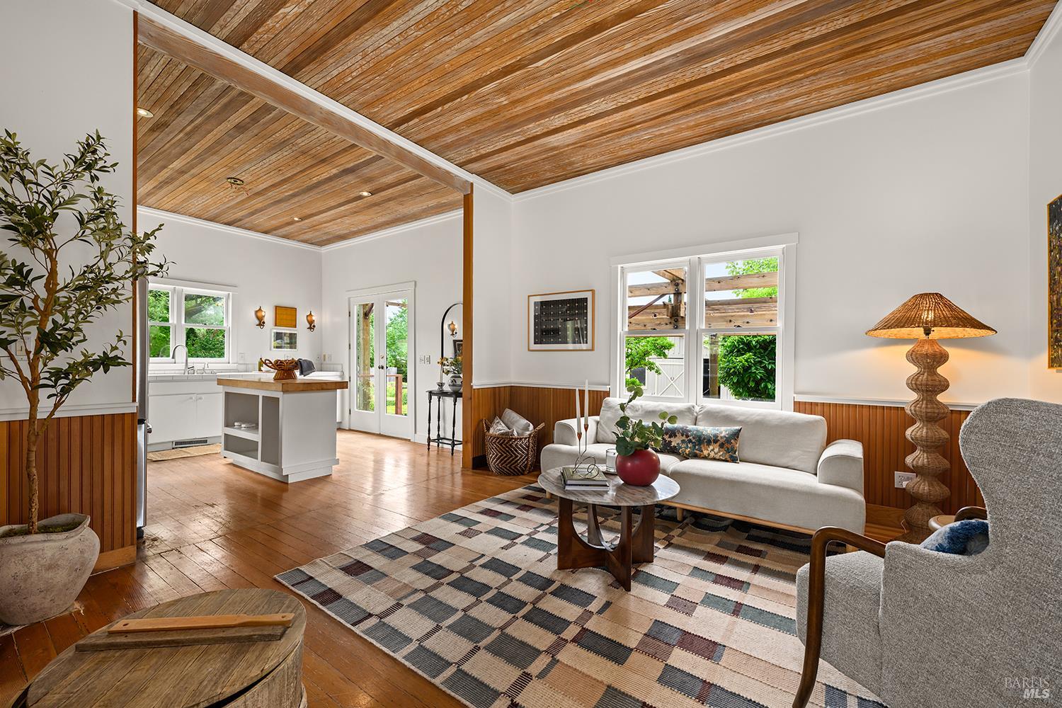 6003-6017 Red Winery Road Geyserville, CA 95441 - Photo 60 of 97 a living room with furniture and wooden floor