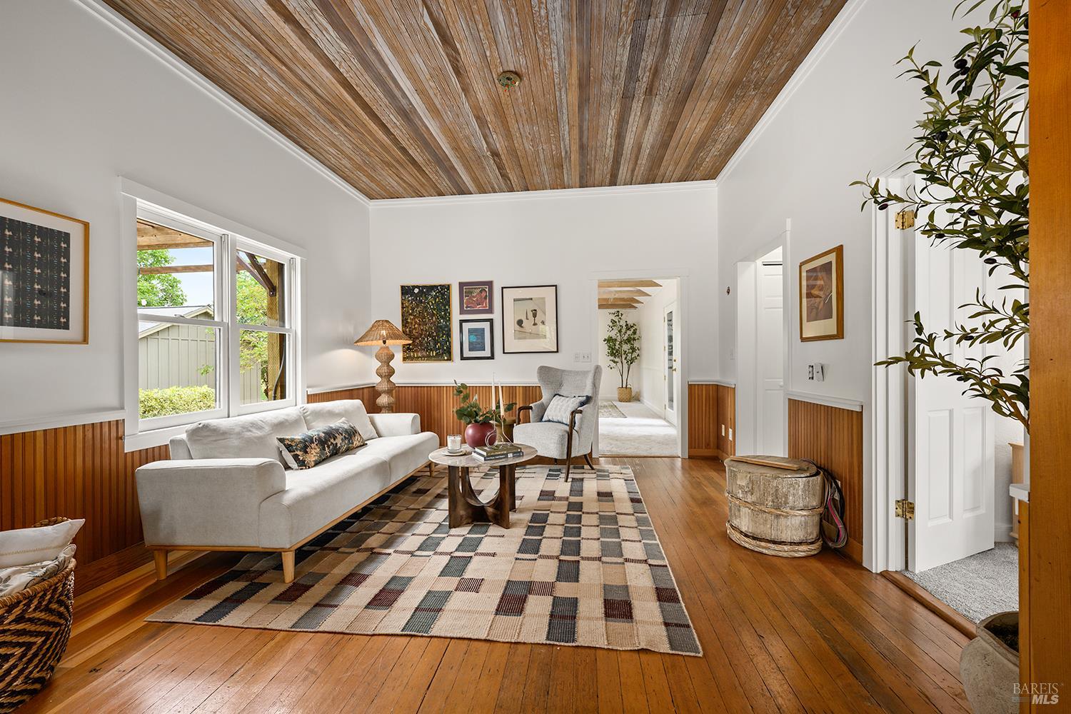 6003-6017 Red Winery Road Geyserville, CA 95441 - Photo 63 of 97 a living room with furniture a rug and a table