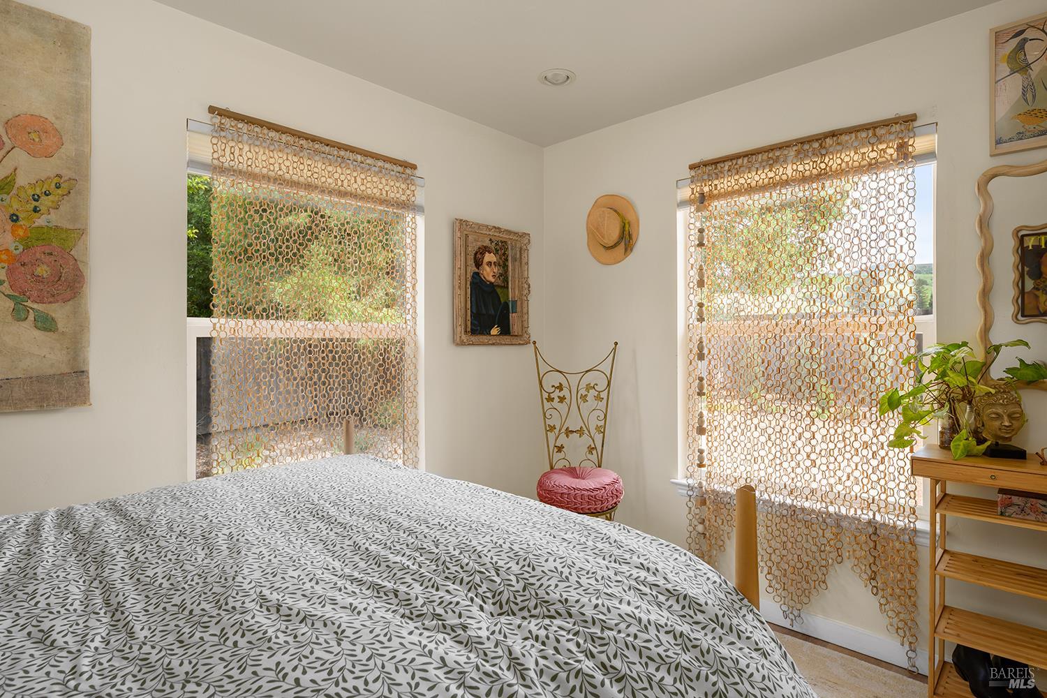 6003-6017 Red Winery Road Geyserville, CA 95441 - Photo 87 of 97 a bedroom with a bed and large windows