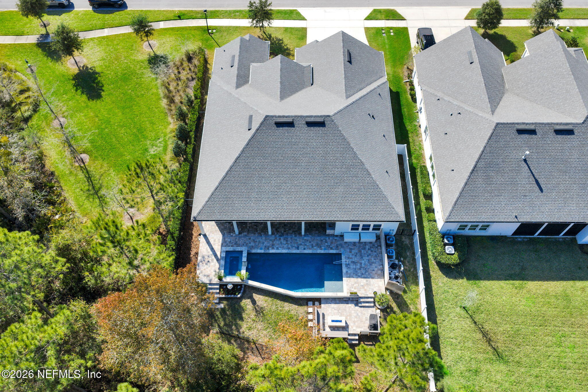 62 Broadleaf Lane St. Johns, FL 32259 - Photo 50 of 62 an aerial view of a house with a garden