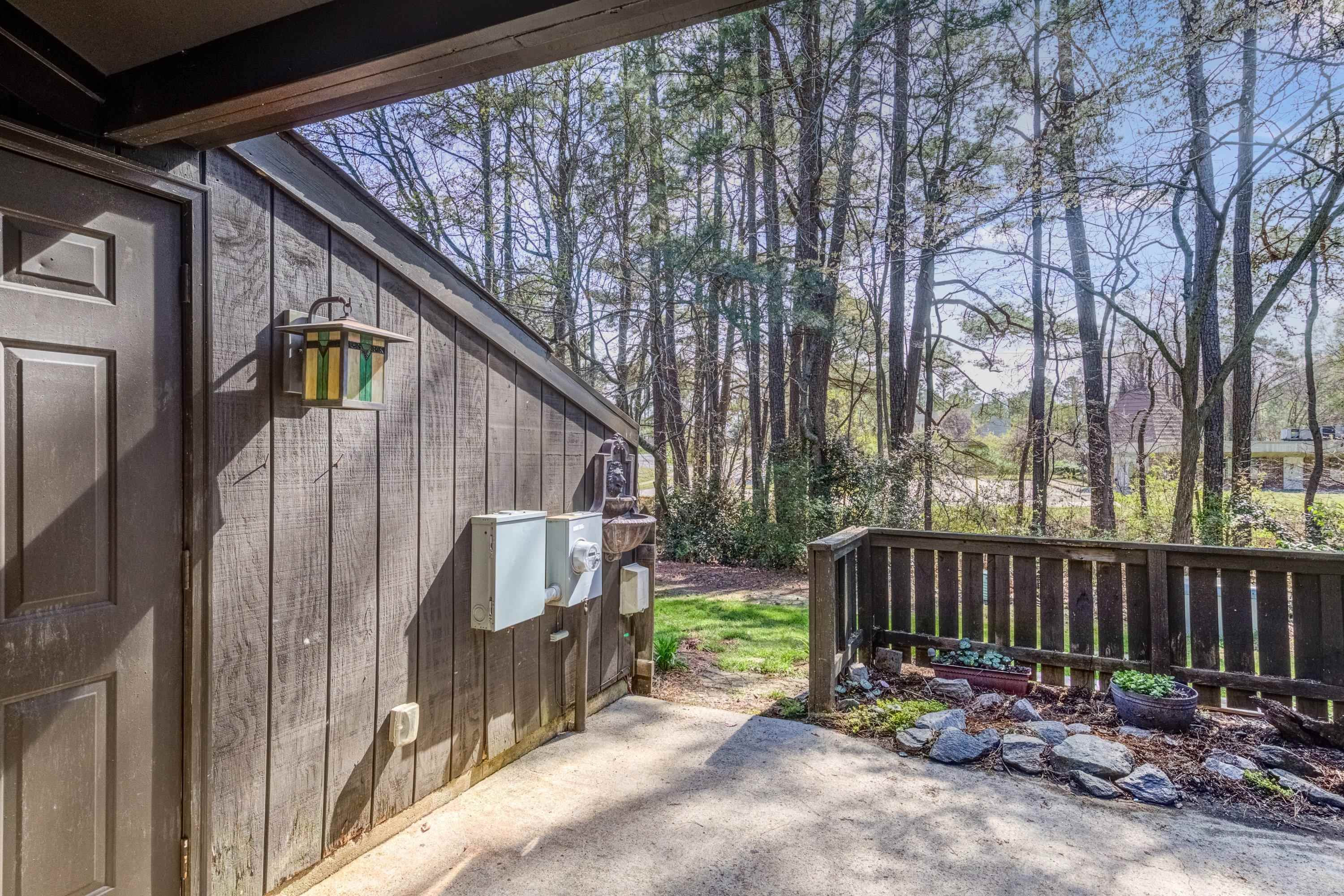 4247 Lake Ridge Drive, Unit 4247 Raleigh, NC 27604 - Photo 13 of 26 Private Back Patio View