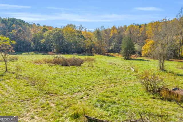 a house view with a seating space