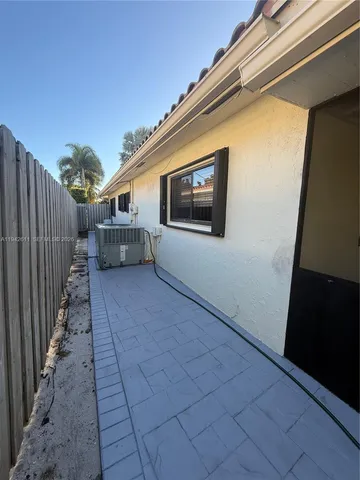 a view of a car garage with a car
