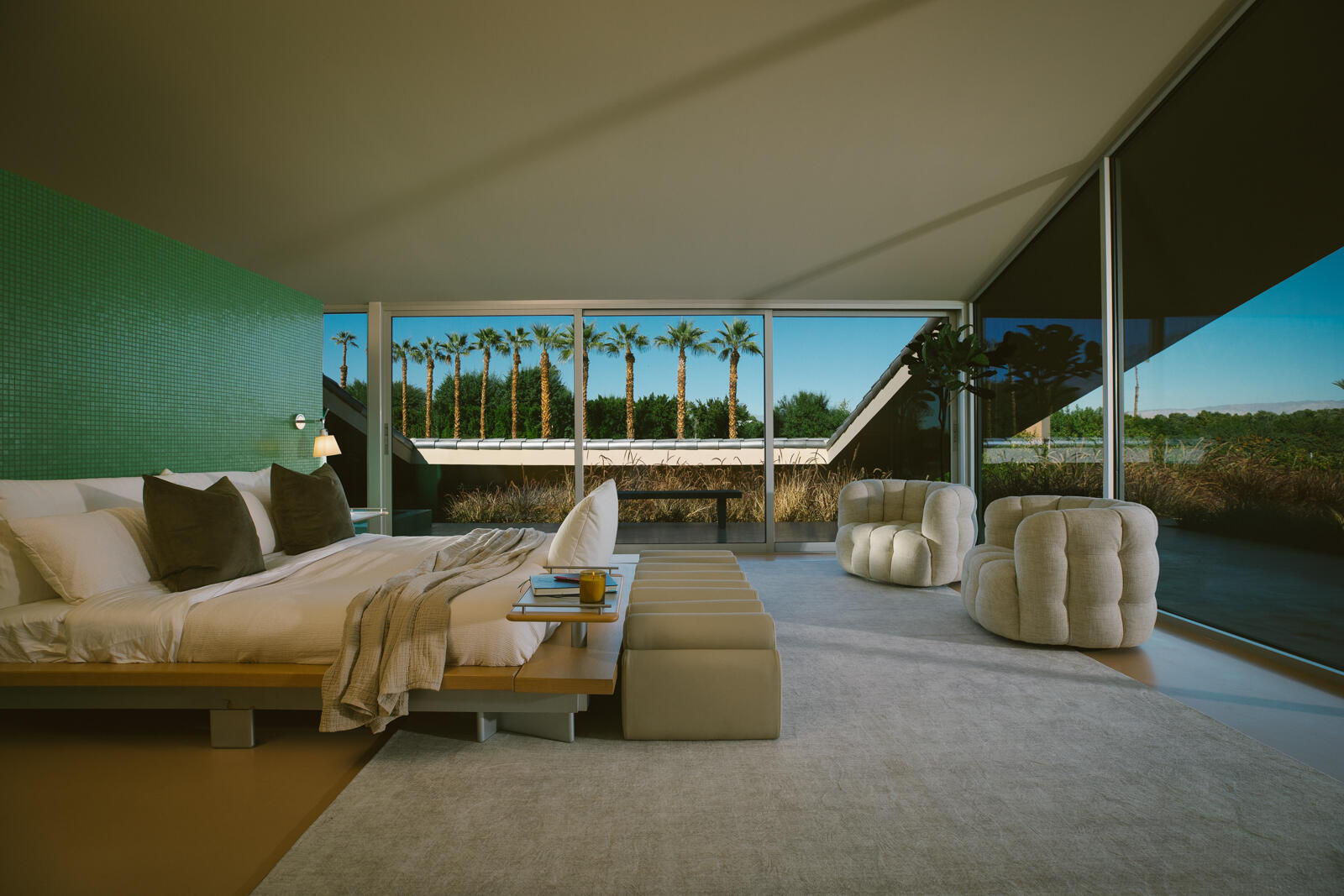 38850 Kelly Lane Rancho Mirage, CA 92270 - Photo 14 of 34 a bedroom with furniture and a wooden floor