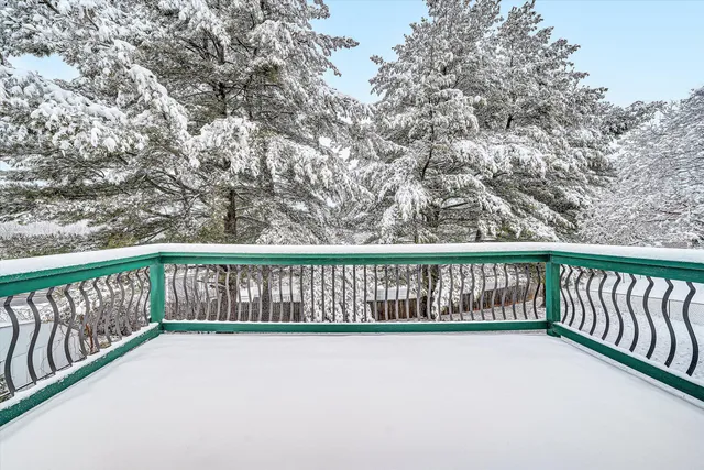 a view of a roof deck