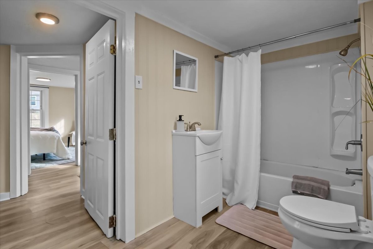 370 Main Street White Bluff, TN 37187 - Photo 15 of 29 a bathroom with a sink a toilet and shower