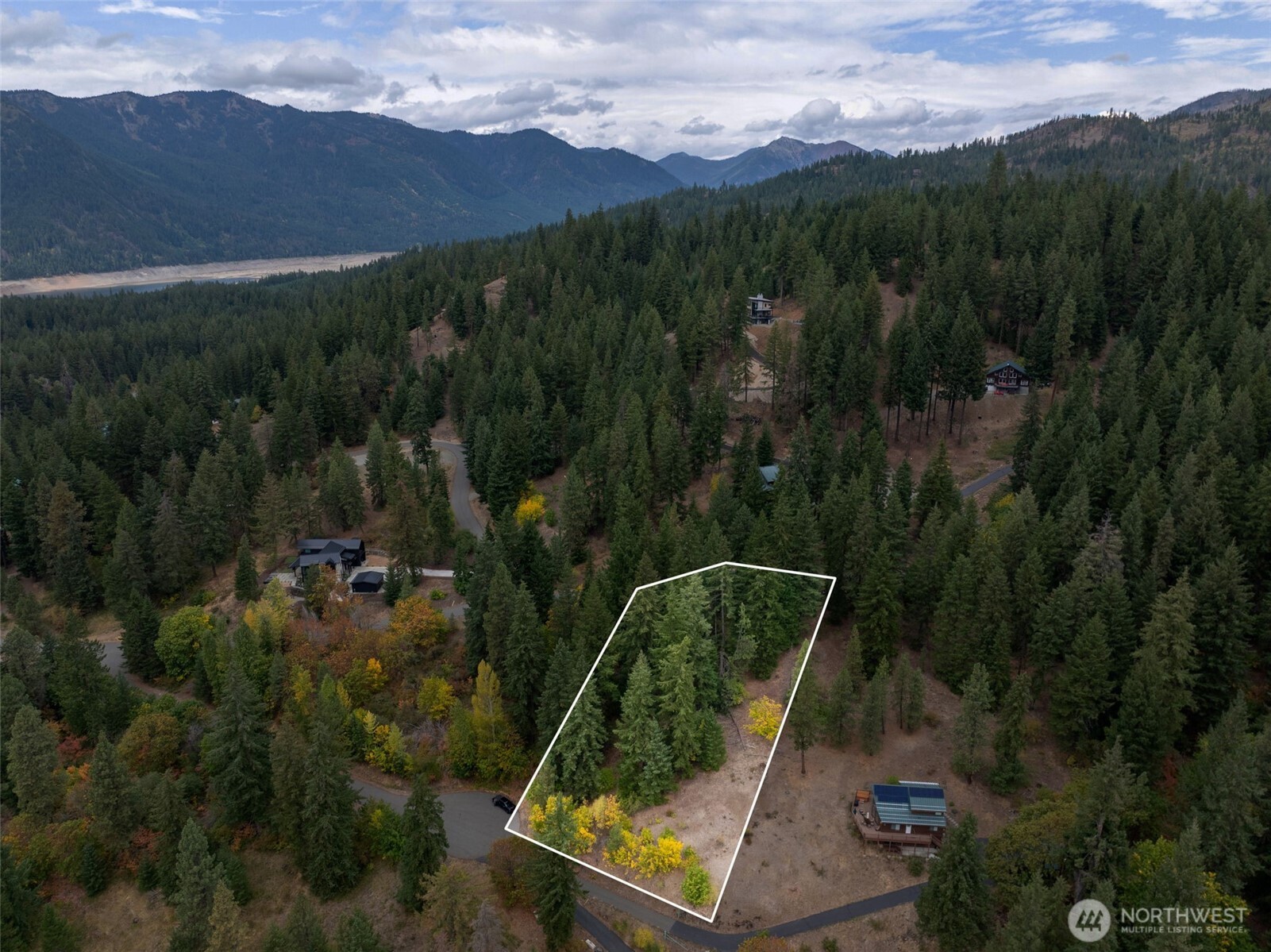 0 Boulder Lane Ronald, WA 98940 - Photo 6 of 15 a view of a small yard with a garden