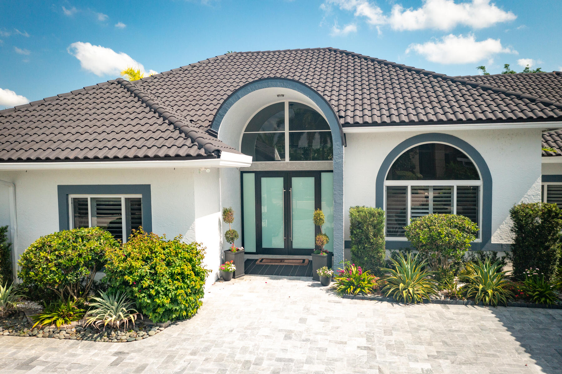 7279 Valencia Drive Boca Raton, FL 33433 - Photo 4 of 50 Hurricane Impact Front Entrance