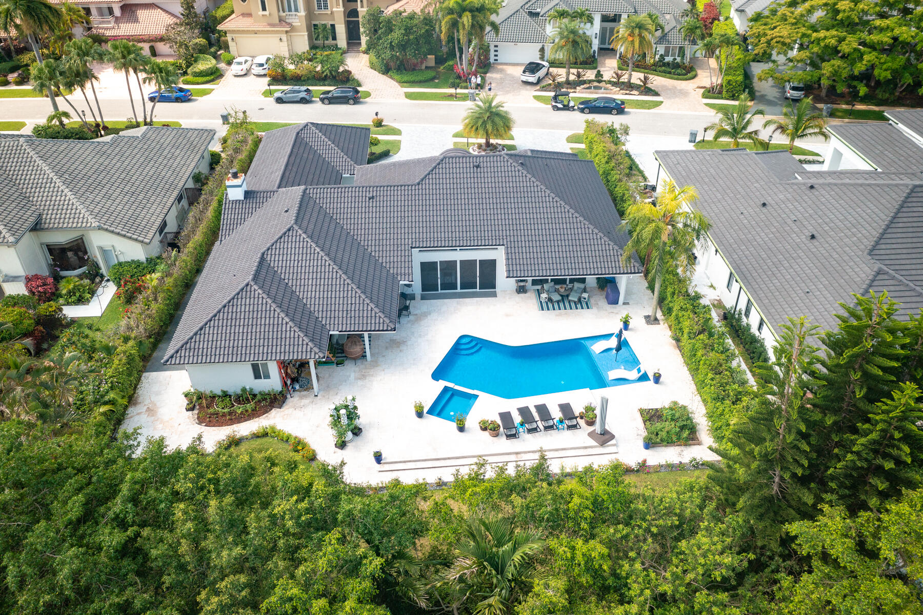 7279 Valencia Drive Boca Raton, FL 33433 - Photo 45 of 50 Aerial View