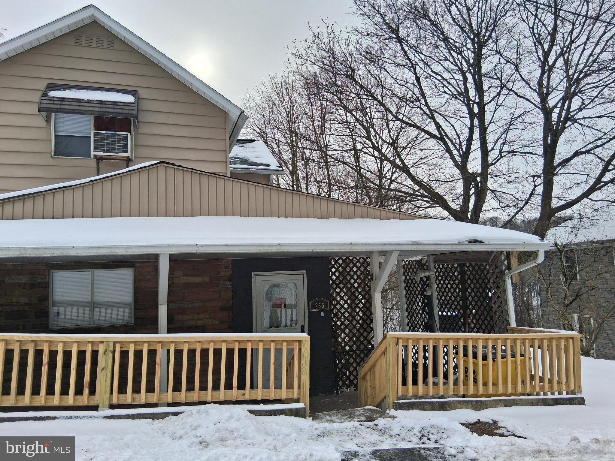 265 View Street Johnstown, PA 15902 - Photo 60 of 64 Front of home nestled in winter's embrace.