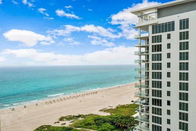 a front view of a building