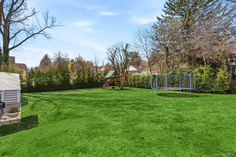 a view of a garden