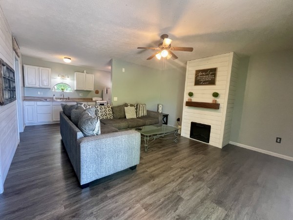 460 Mate Allen Road Gainesboro, TN 38562 - Photo 33 of 49 a living room with furniture and a fireplace