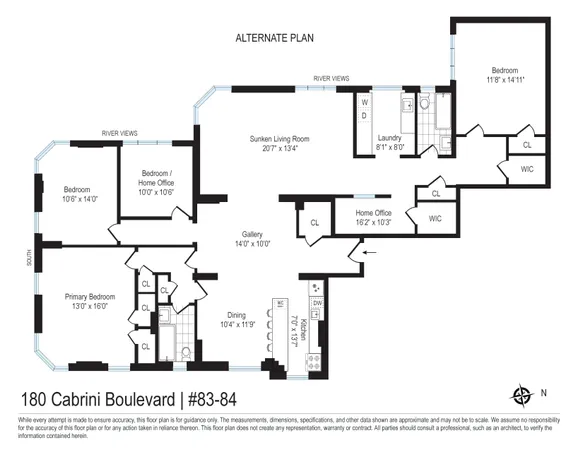 $1,699,000 | 180 Cabrini Boulevard, Unit 8384 | Hudson Heights