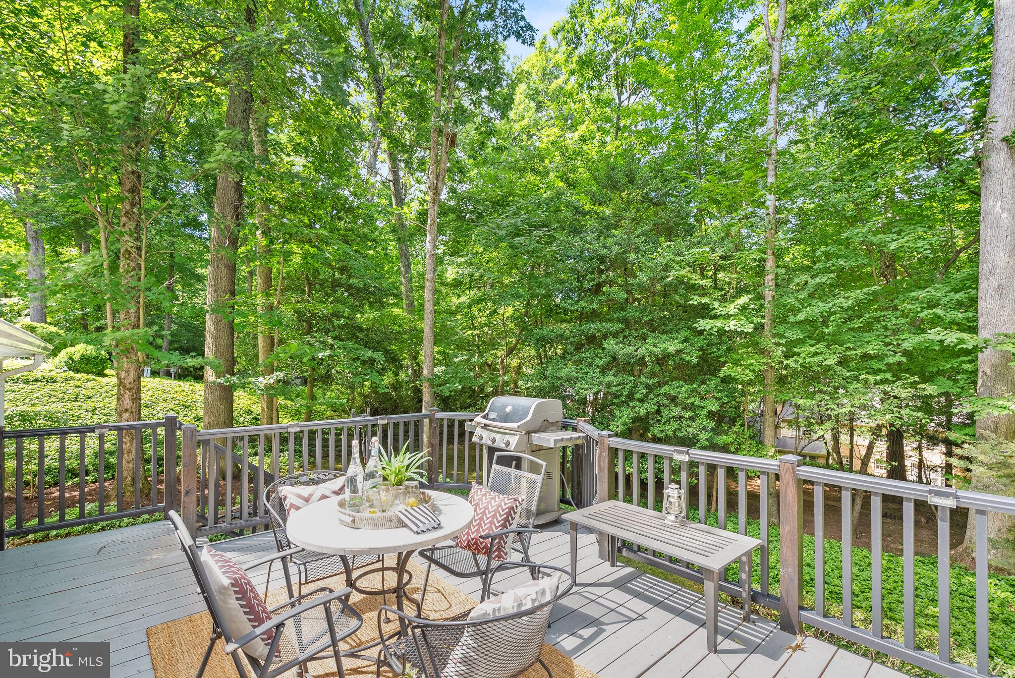 12016 Edgepark Court Potomac, MD 20854 - Photo 12 of 67 Alfresco dining from the rear deck