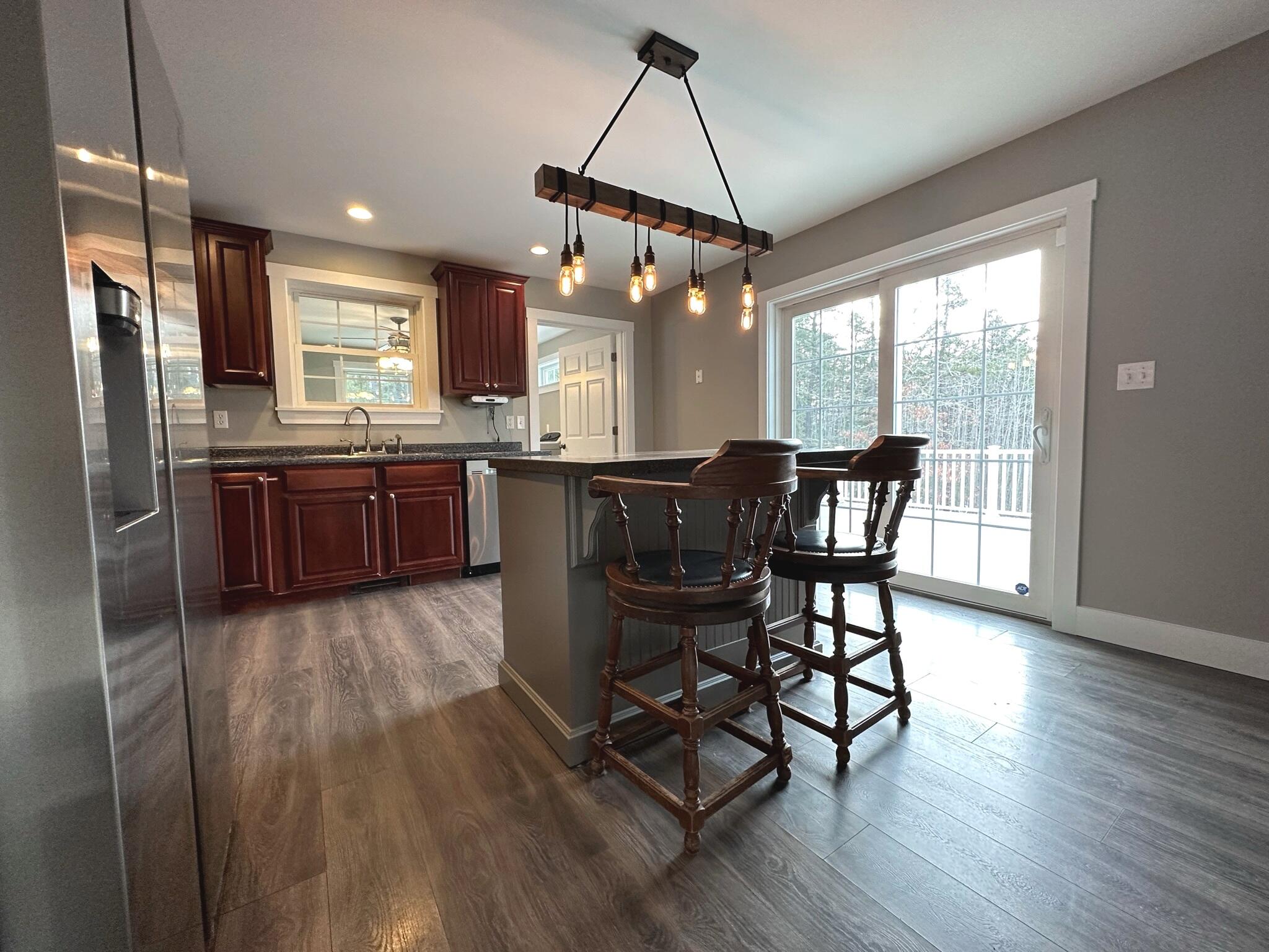 126 Poverty Pond Road West Newfield, ME 04095 - Photo 22 of 67 Bright, sunny kitchen.