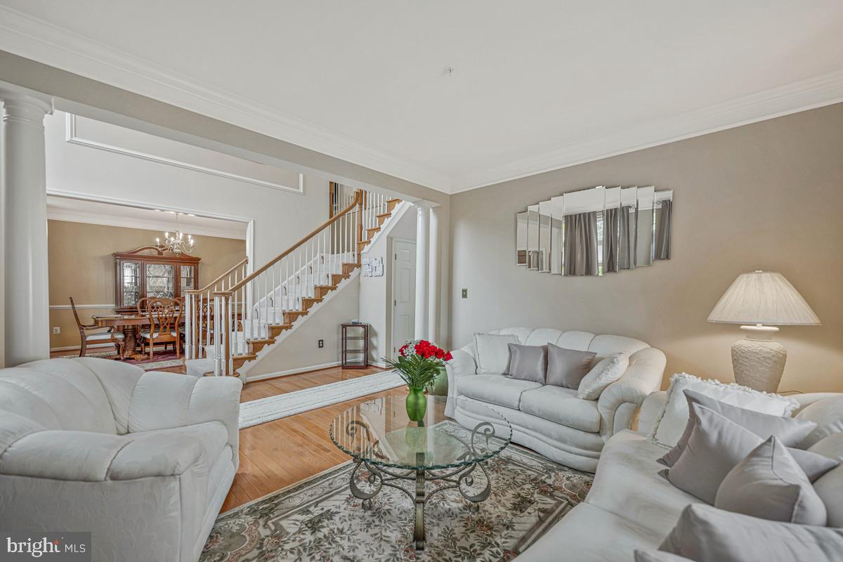 1117 Horizon View Place Accokeek, MD 20607 - Photo 6 of 59 Elegant living space with grand staircase.