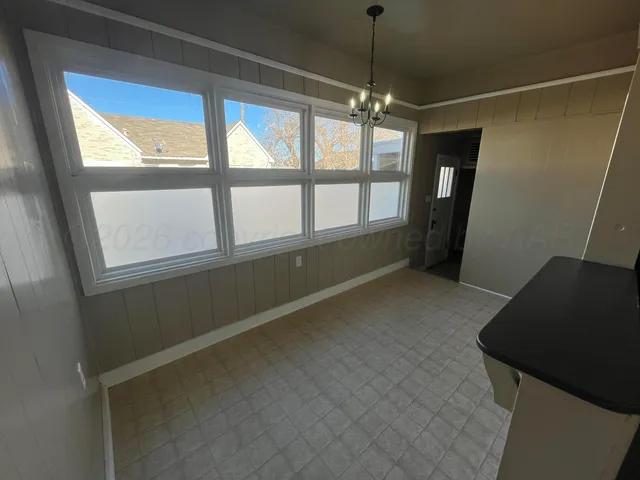 a view of front door