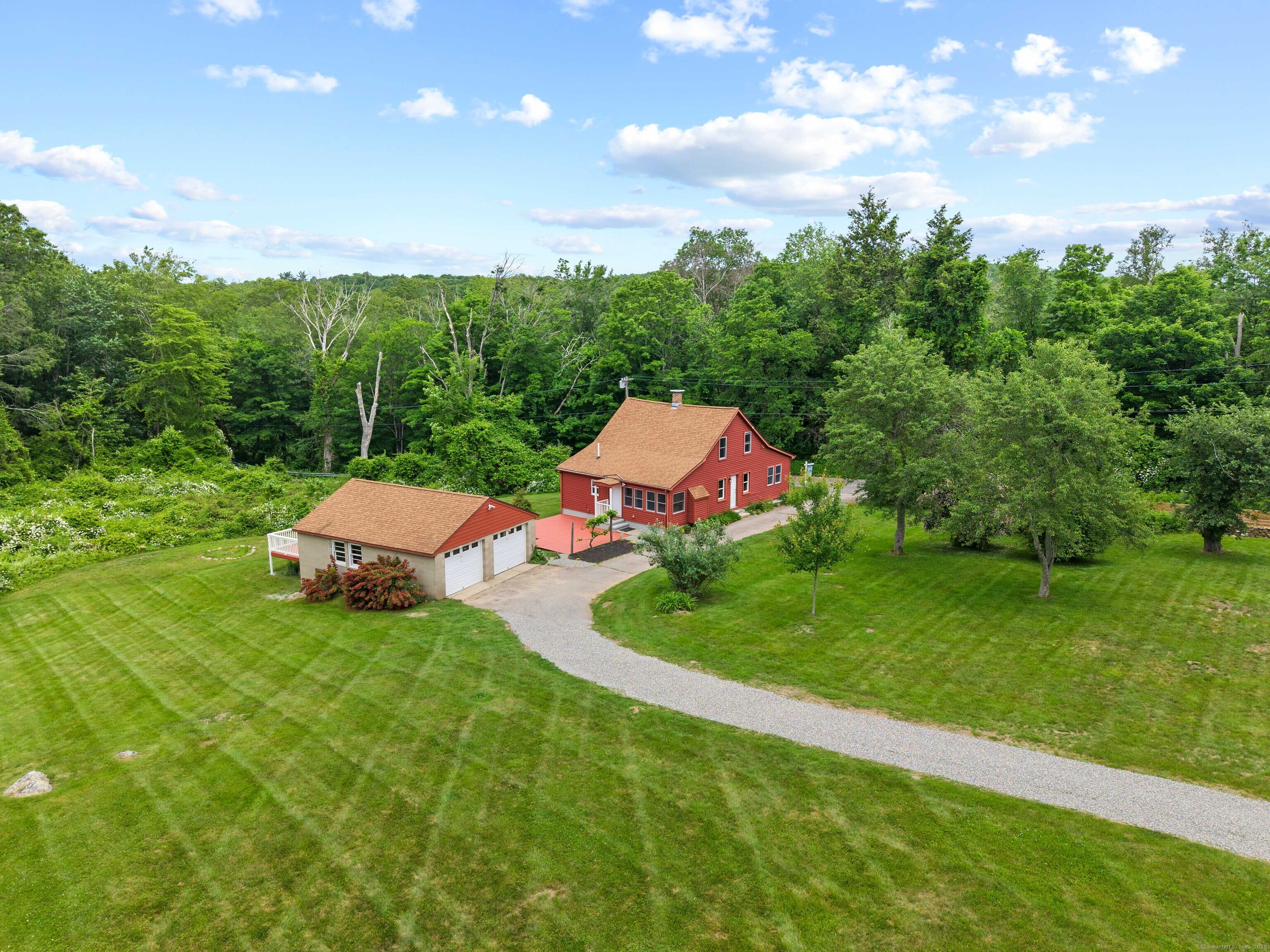 59 Sarah Baker Road East Haddam, CT 06423 - Photo 1 of 1 Aerial view of Property