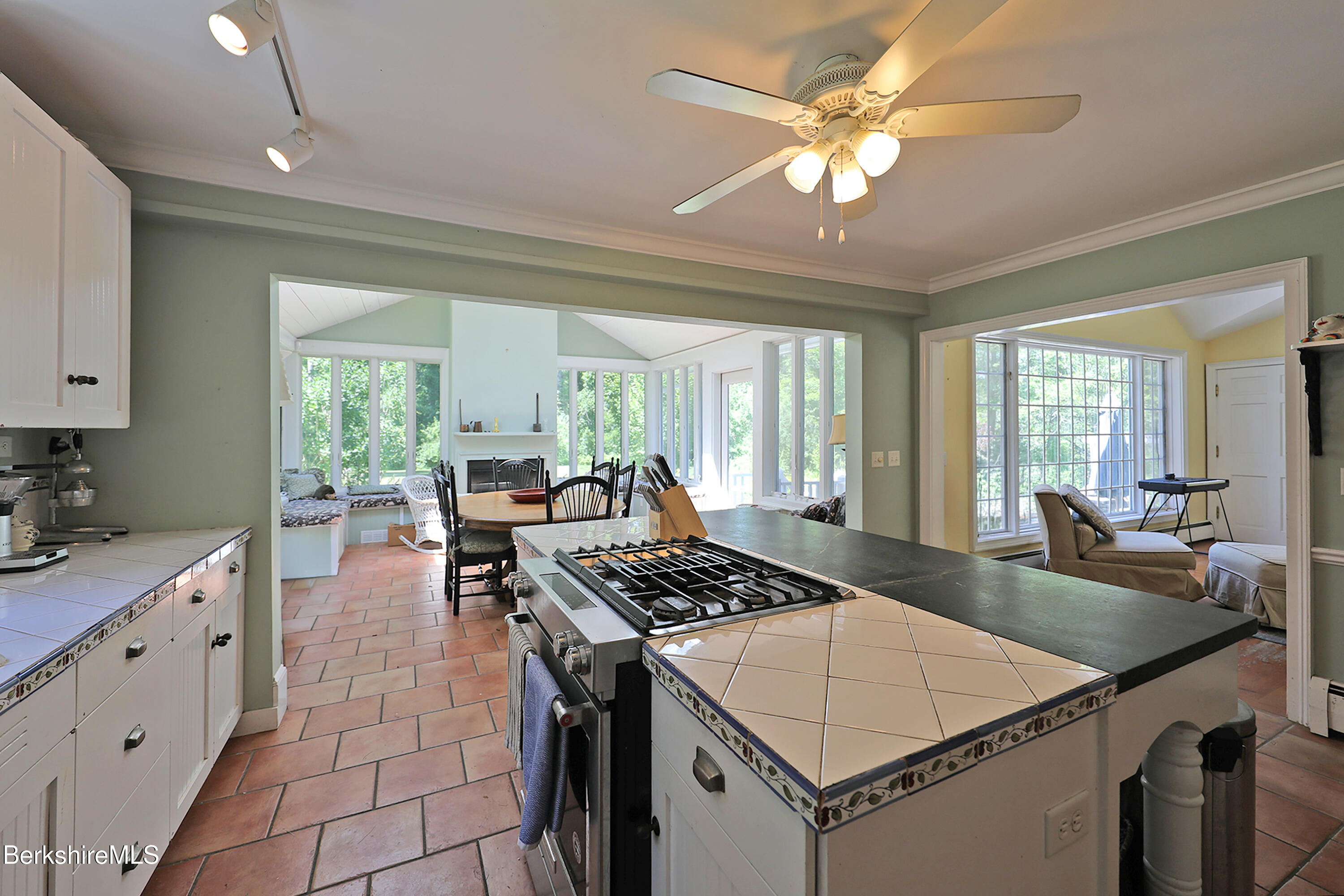 15 Interlaken Cross Road Stockbridge, MA 01262 - Photo 15 of 47 Kitchen open to Dining