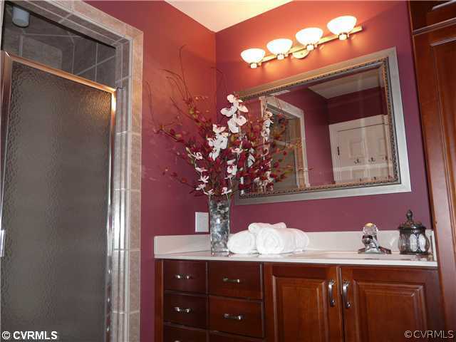 8217 Chamberlayne Road Richmond, VA 23227 - Photo 7 of 11 Master Bath - Remodeled with tile flooring, fabulo