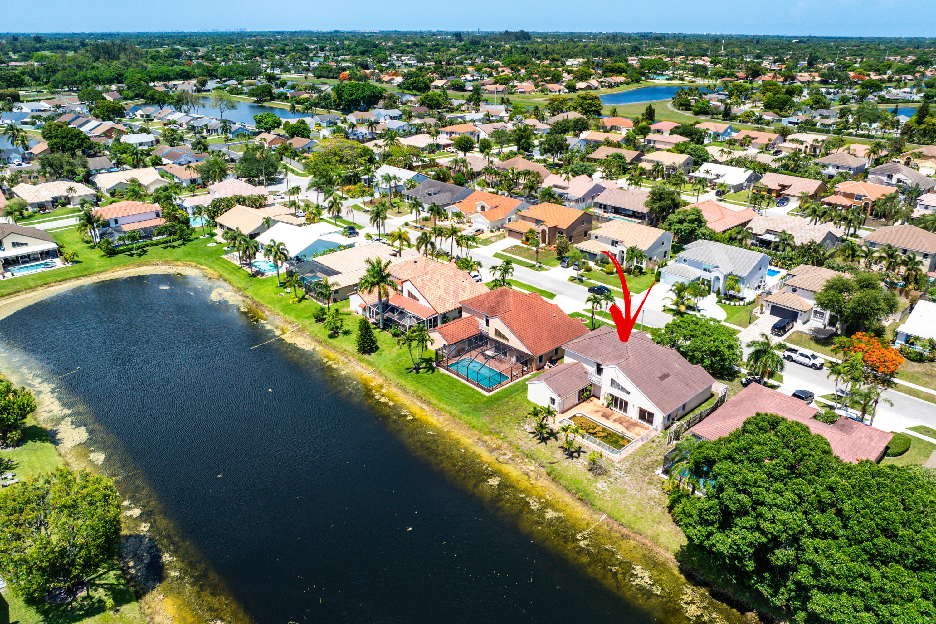 8885 Spring Valley Drive Boynton Beach, FL 33472 - Photo 28 of 38 AERIAL