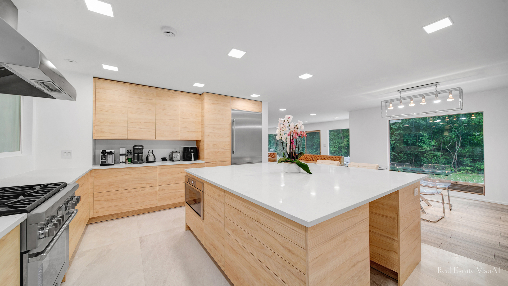 2610 Ridge Road Highland Park, IL 60035 - Photo 11 of 32 a large white kitchen with a large window