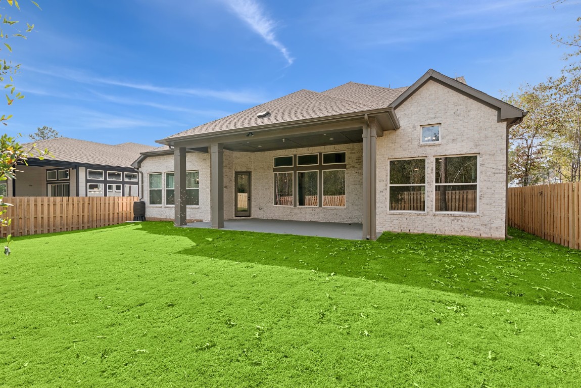 1736 Howler Way Montgomery, TX 77316 - Photo 36 of 48 Plenty of room for a pool in this spacious rear yard!