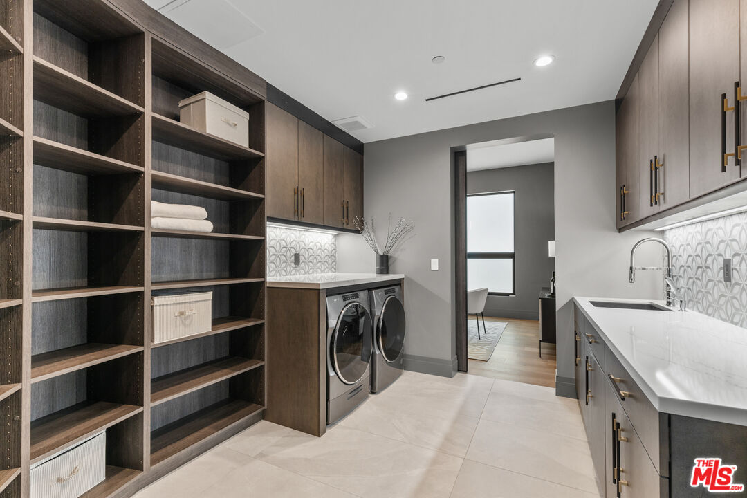 17401 Rancho Street Encino, CA 91316 - Photo 23 of 48 a view of a storage & utility room