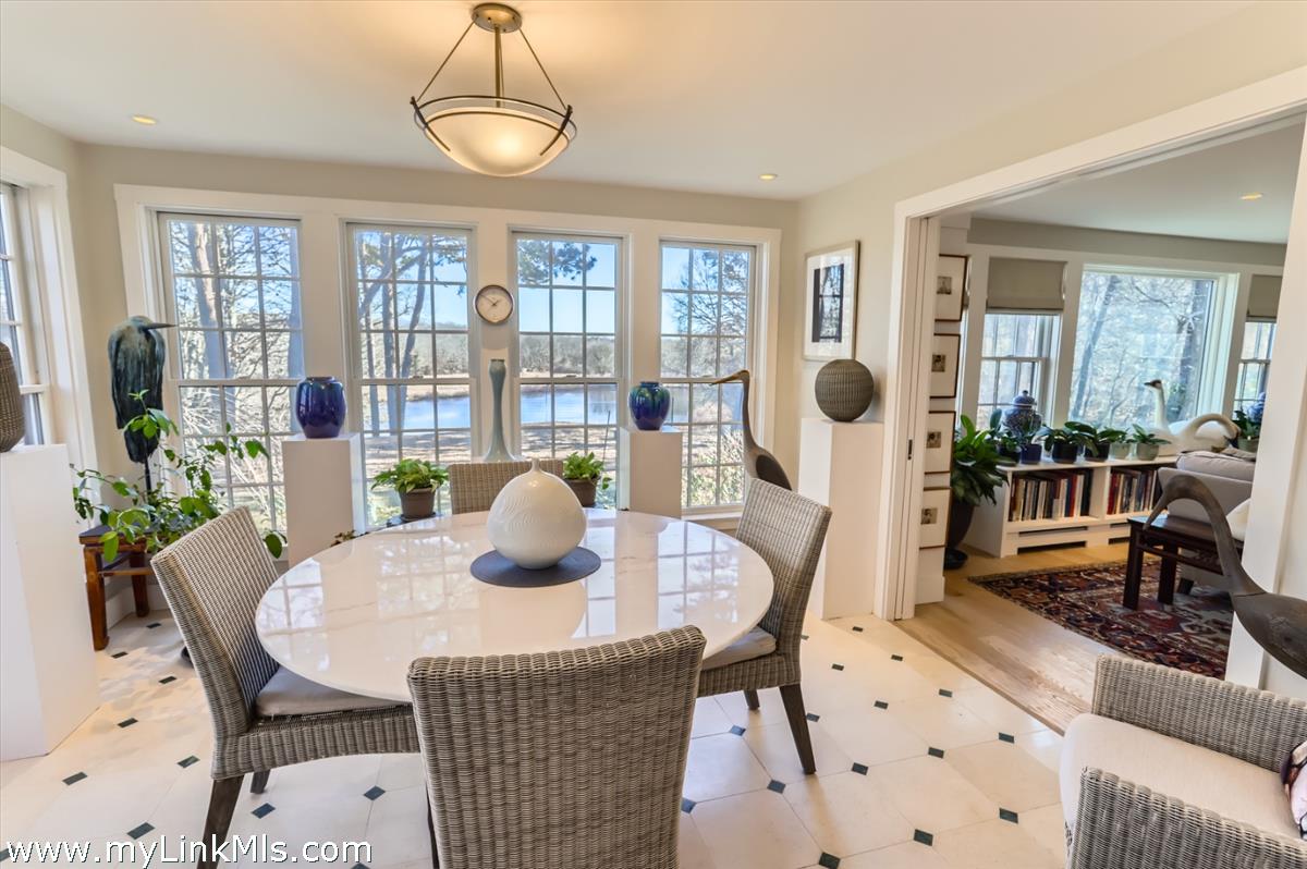 20 Edson Forest Road West Tisbury, MA 02568 - Photo 11 of 47 Conservatory with pocket French doors