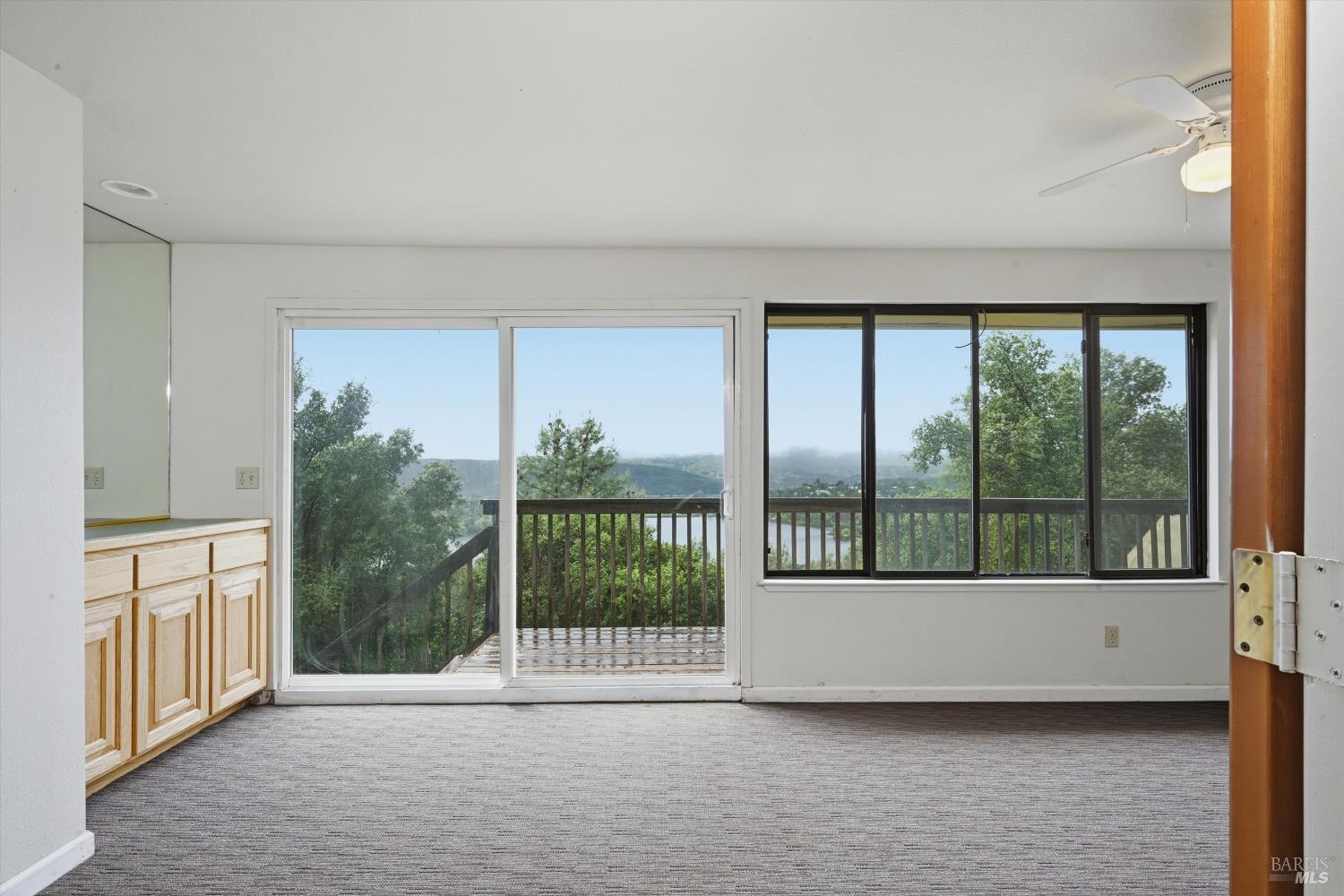 17312 Greenridge Road Hidden Valley Lake, CA 95467 - Photo 15 of 34 View of Hidden Valley Lake from sun room.