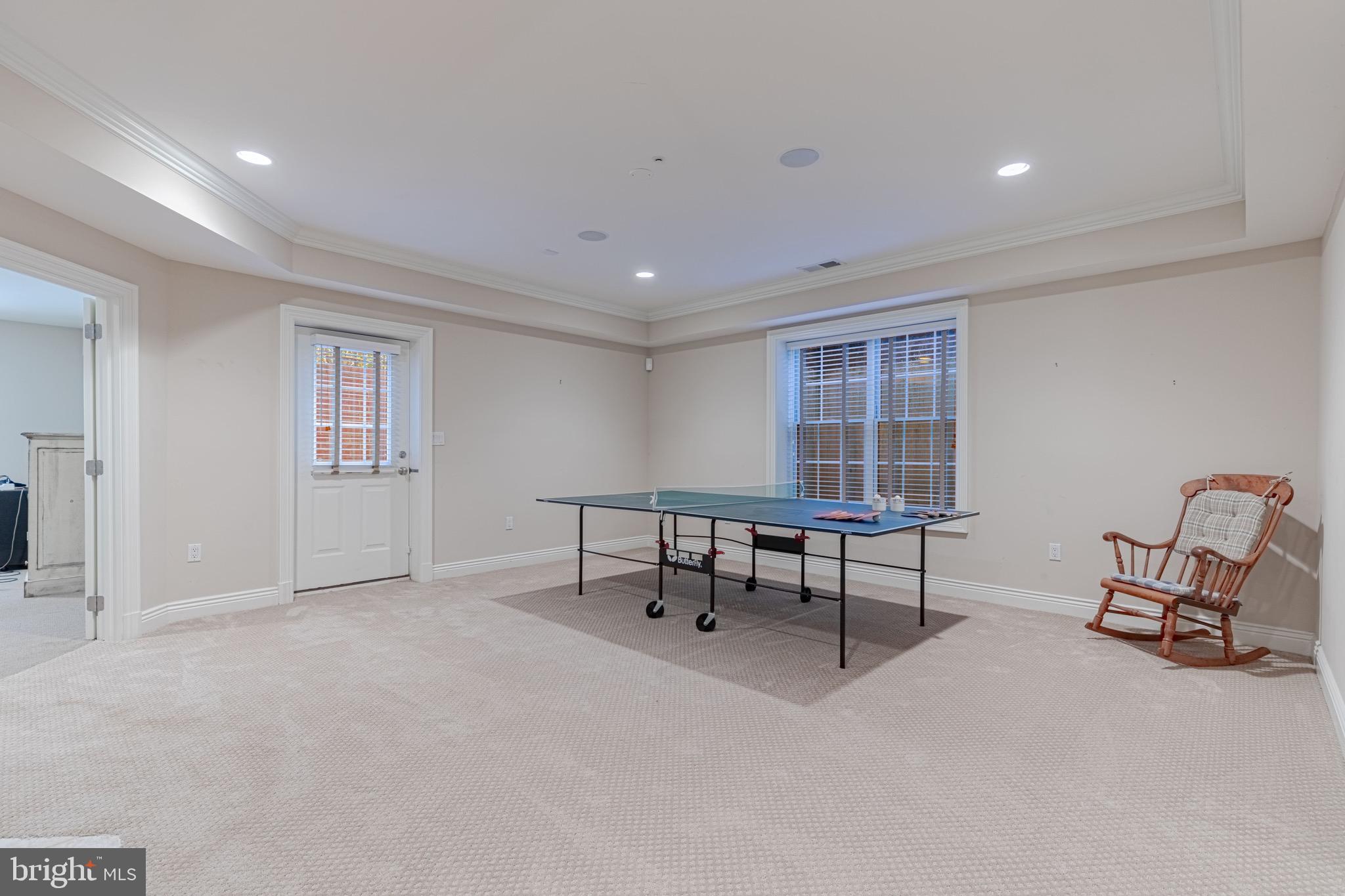 10100 Gary Road Potomac, MD 20854 - Photo 52 of 71 Lower level ping pong/billiard room.