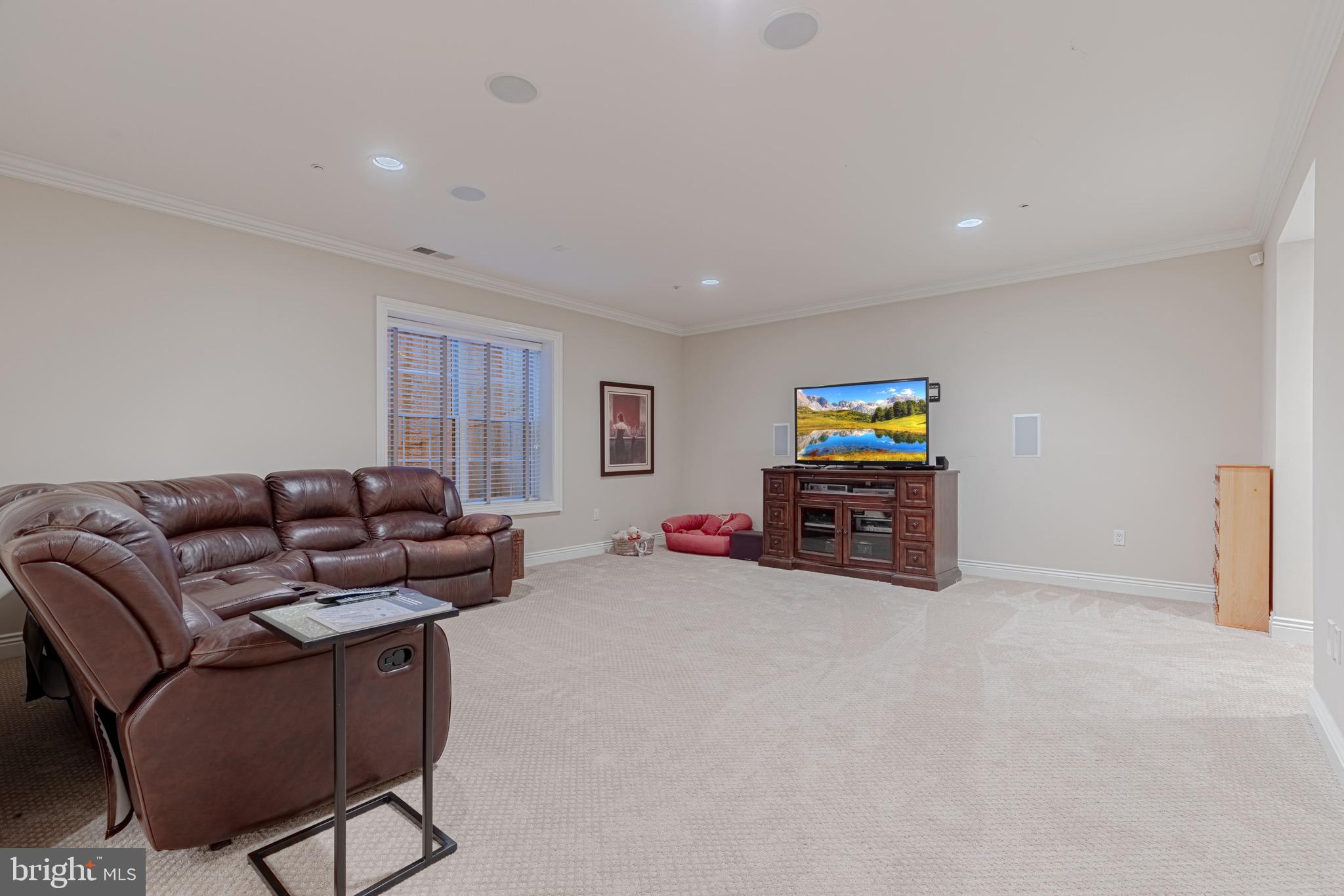 10100 Gary Road Potomac, MD 20854 - Photo 53 of 71 Lower level movie area w/surround sound.