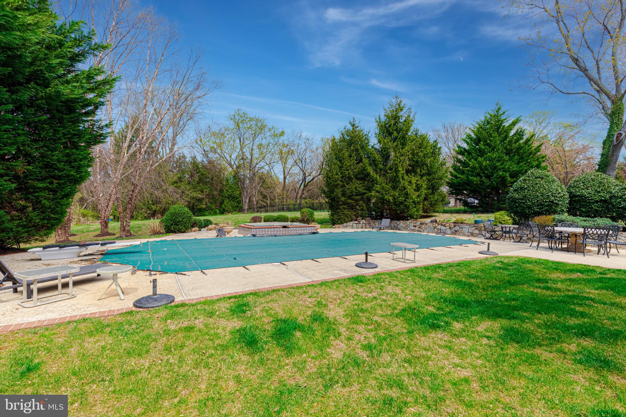 10100 Gary Road Potomac, MD 20854 - Photo 70 of 71 View of pool from the home.