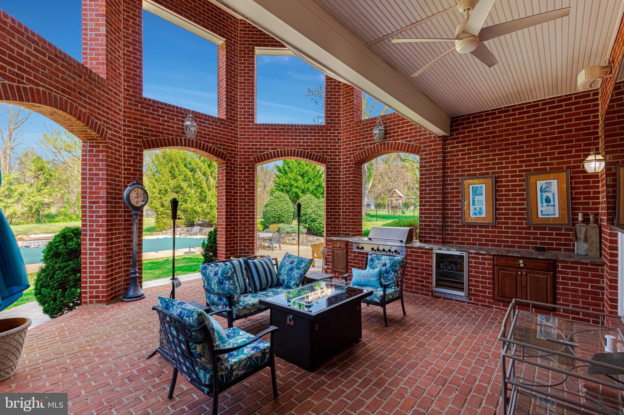 10100 Gary Road Potomac, MD 20854 - Photo 71 of 71 Back patio-ideal for al- fresco dining.