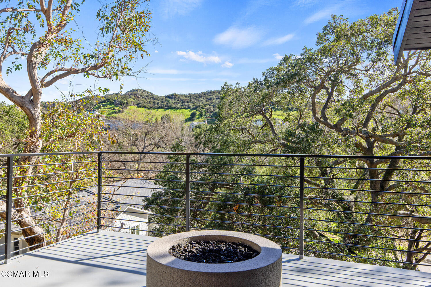 2224 Thorsby Road Lake Sherwood, CA 91361 - Photo 15 of 45 a view of a balcony with an outdoor space