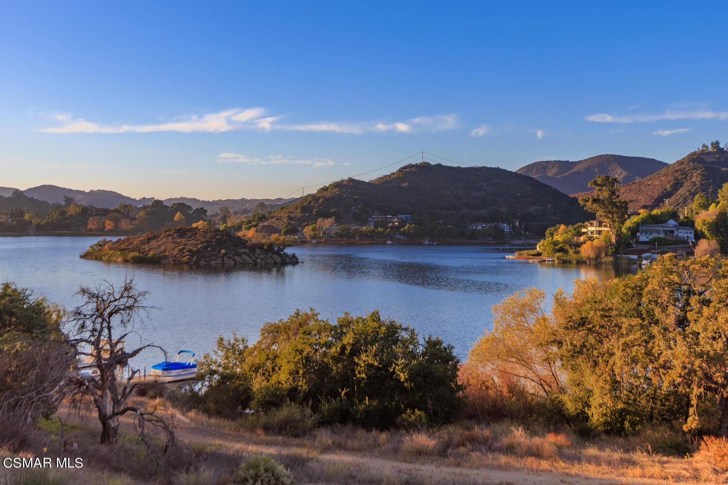 2224 Thorsby Road Lake Sherwood, CA 91361 - Photo 41 of 45 a view of lake with mountain