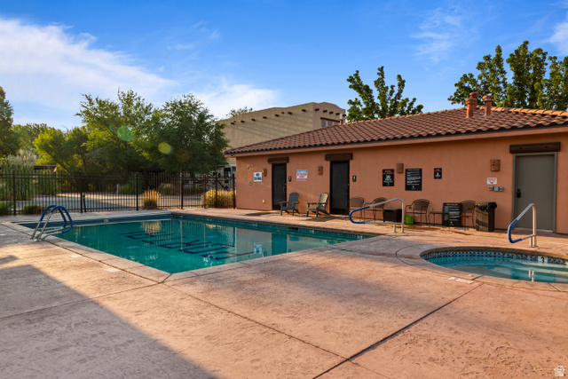 1261 North Main Rubicon Trail, Unit R54 Moab, UT 84532 - Photo 20 of 26 Pool & Hot Tub Area 2