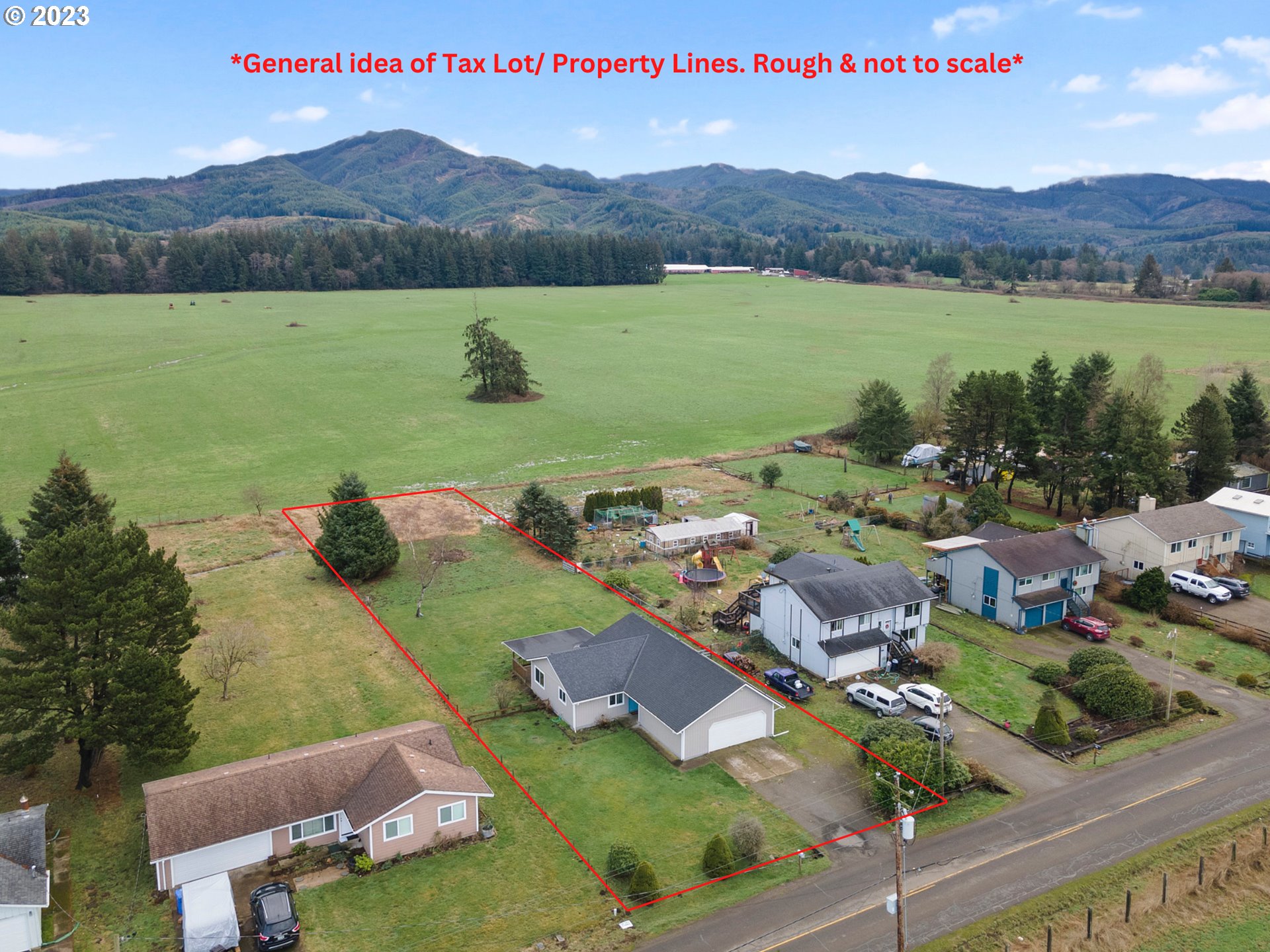 4175 Brickyard Road Tillamook, OR 97141 - Photo 3 of 20 a view of lake and mountain